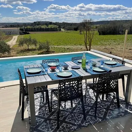 De Avec Piscine Lussan Villa *