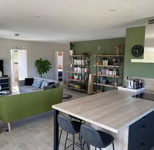 别墅 De Avec Piscine Lussan (Gard)